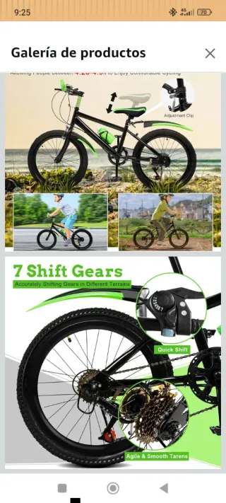 Bicicleta montaña niño 20 JOYSAR