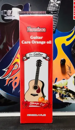 Olio detergente per chitarra all'arancia