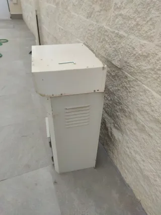 Caseta para calentador de gas