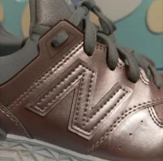 New Balance 40 Rosa Metallizzato