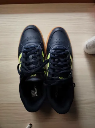 Zapatillas Adidas Azul y amarillo