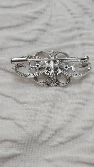 Broche antiguo Plata Ley  S.XX