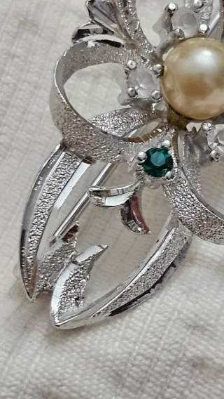 Broche antiguo Plata Ley  S.XX