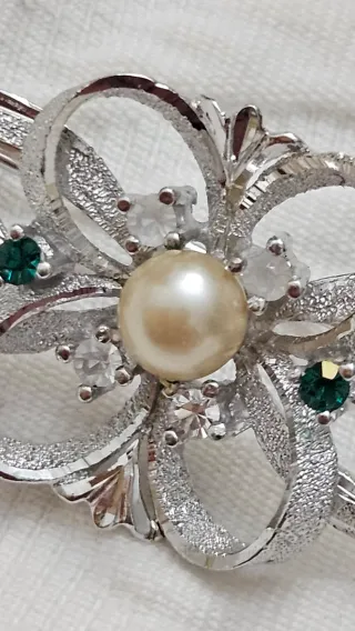 Broche antiguo Plata Ley  S.XX