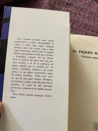 El pájaro maravilloso. Cuentos populares chinos