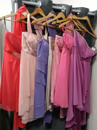 Lote 25 Vestidos Fiesta Vera Mont