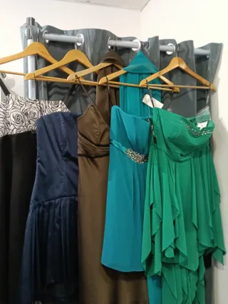 Lote 25 Vestidos Fiesta Vera Mont