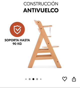 Trona evolutiva Hauck madera