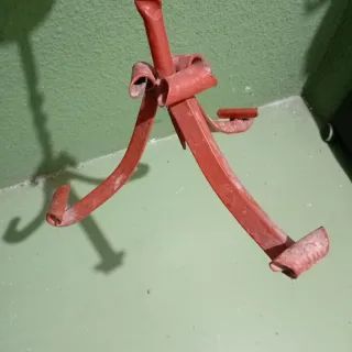 Soporte maceta metal forja