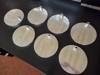 Base lampade Artemide Tolomeo metallo