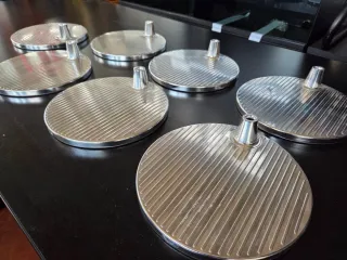 Base lampade Artemide Tolomeo metallo