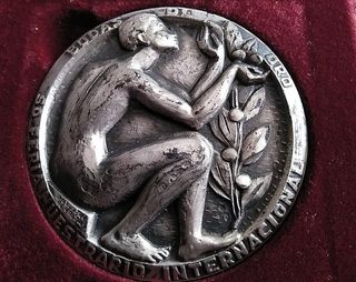 Medalla Plata Bodas de Oro Silvestre de Edeta