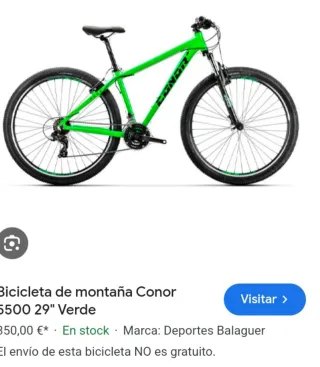 Bicicleta Conor 29