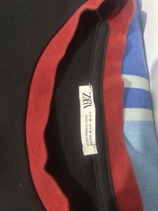 Lote 4 Camisetas Manga Corta Hombre ZARA Talla M