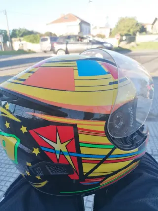 Casco de moto SHIRO con diseño