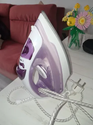 Plancha de ropa con vapor