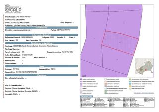 Terreno en venta en Zona Pueblo en Calpe/Calp