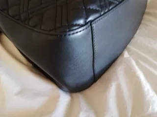 Bolso Love Moschino Negro Acolchado