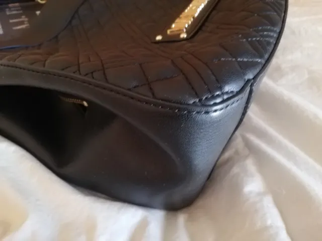 Bolso Love Moschino Negro Acolchado