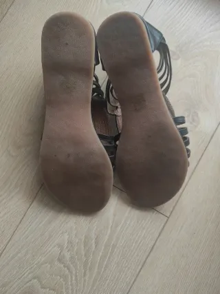 Sandalias Rizzo Talla 39 Negras