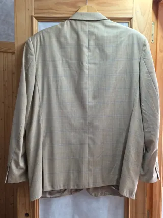 Chaqueta Emidio Tucci Beige Talla 56 Aproximadamen