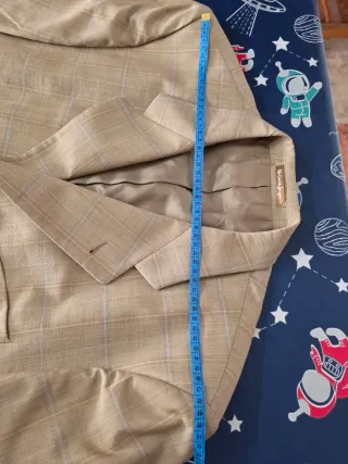 Chaqueta Emidio Tucci Beige Talla 56 Aproximadamen