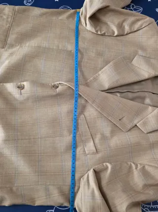 Chaqueta Emidio Tucci Beige Talla 56 Aproximadamen