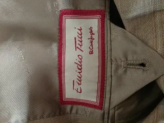 Chaqueta Emidio Tucci Beige Talla 56 Aproximadamen