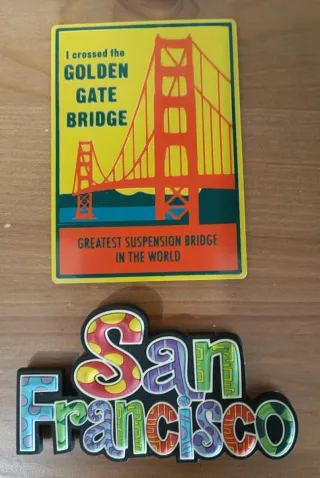 Imanes de San Francisco y Golden Gate