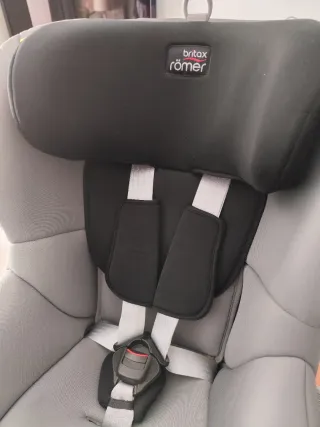 Silla coche Britax Römer gris