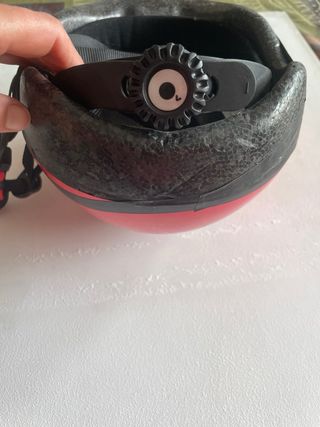 Casco de bici para niño rojo talla S