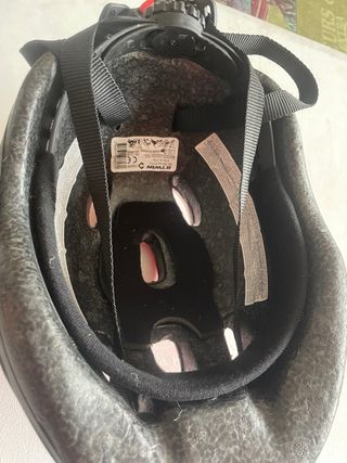 Casco de bici para niño rojo talla S