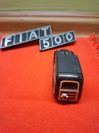 Modellino Fiat 500 Giardinetta + Logo