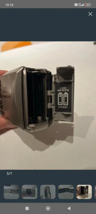 Cámara Analógica Olympus SuperZoom 800S