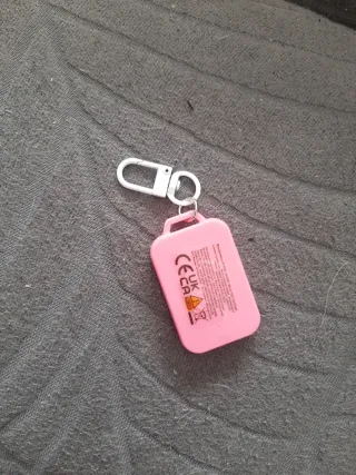 Reloj Portátil Digital Rosa con Llavero