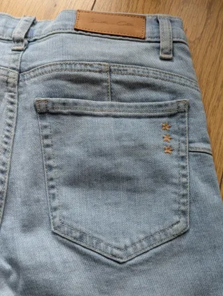 Pantalón vaquero pitillo mujer T36