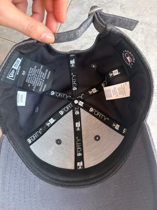 Gorra New Era 9FORTY Mujer Rosa Gris