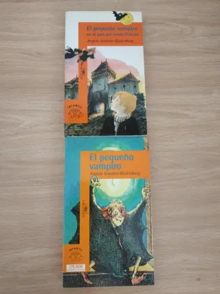 Lote 2 Libros serie El Pequeño Vampiro