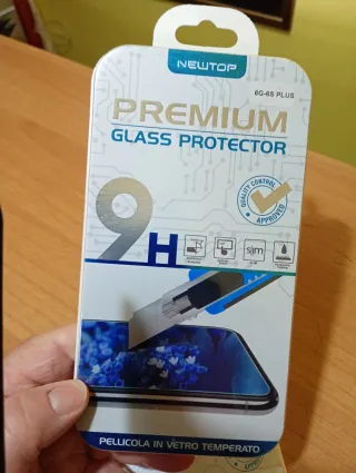 LOTTO DI 2 PELLICOLE VETRO TEMPERATO PER APPLE