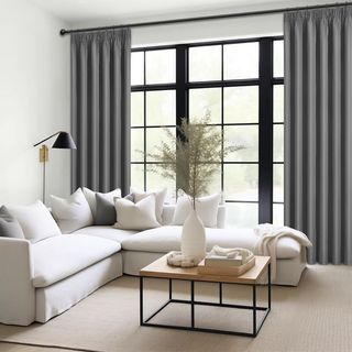 Cortinas Opacas MRTREES Grises