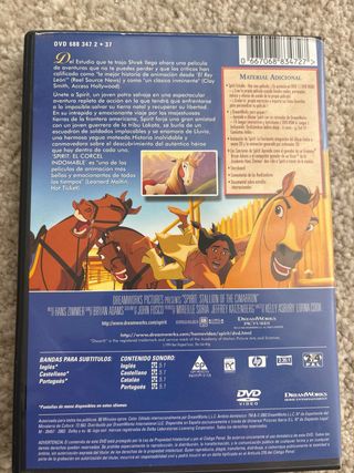 Spirit: El Corcel Indomable DVD
