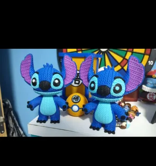 Figuras Stitch Tejidas