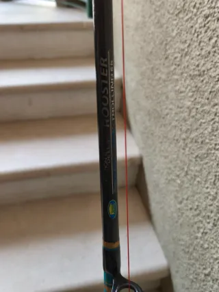 Mulinello da traina e canna da pesca