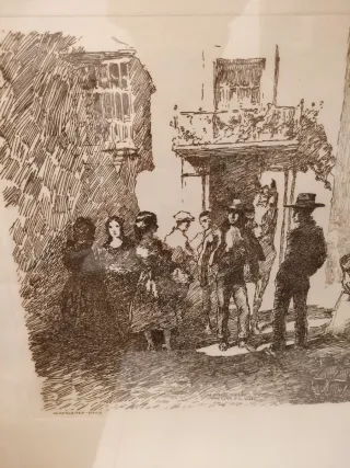 Cuadro campestre almonteño