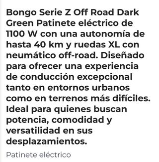 2 Patinetes Cecotec Z Off Road