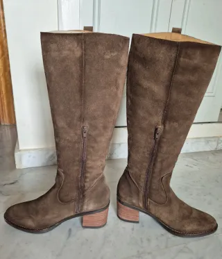 Botas altas serraje Porronet talla 40