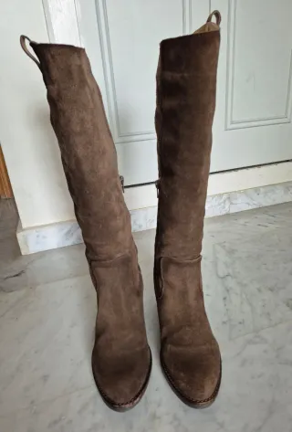 Botas altas serraje Porronet talla 40