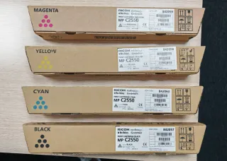 Cartuchos Tóner Ricoh Aficio MP C2550
