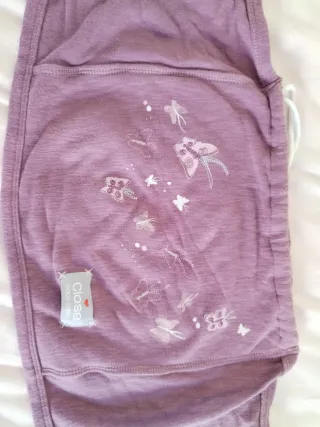 Fular portabebés ergonomico viola