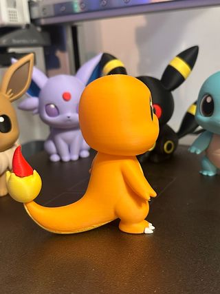 Charmander bebé impreso 3D a todo color